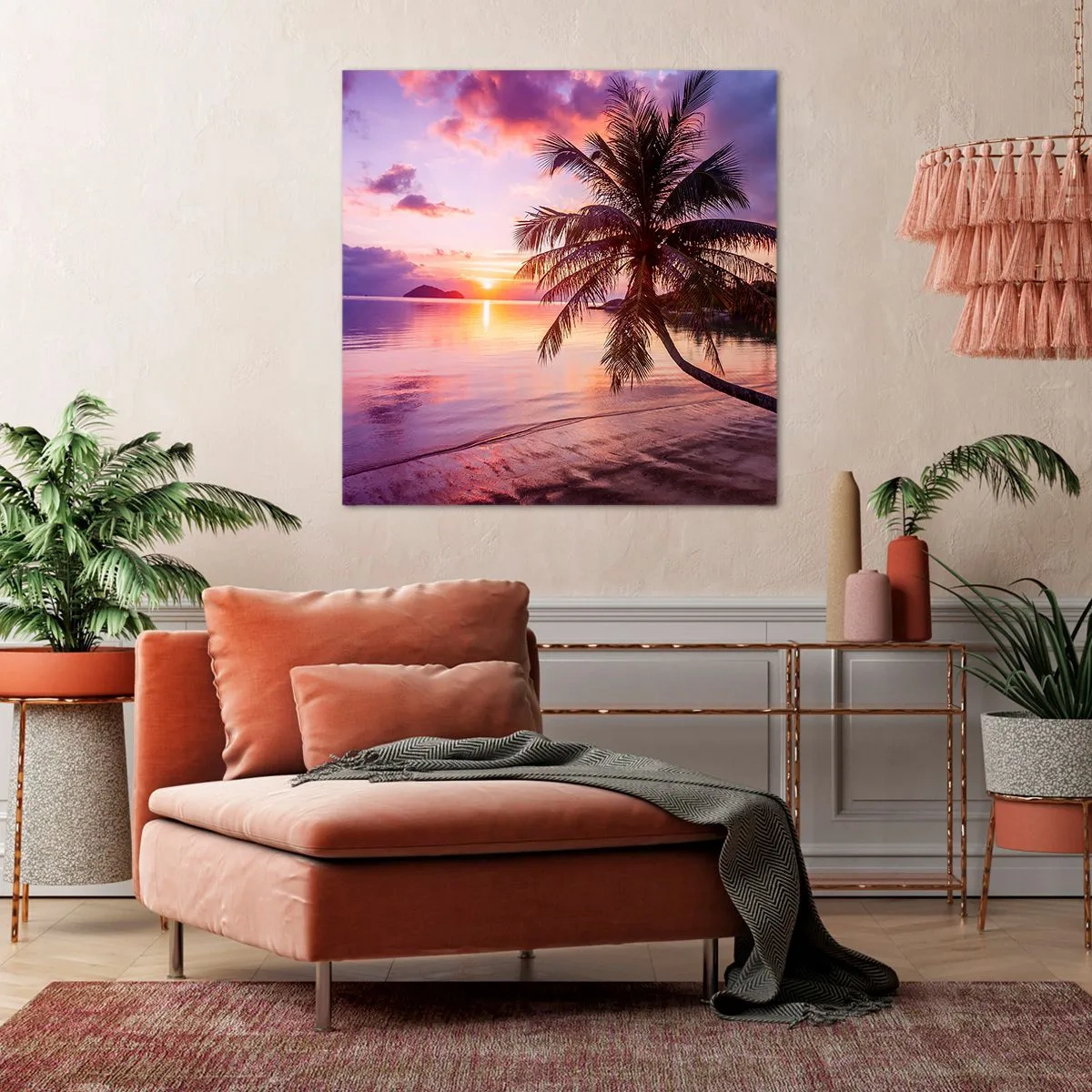 Vászonkép - Boldogság egészen a horizontig - 50x50 cm