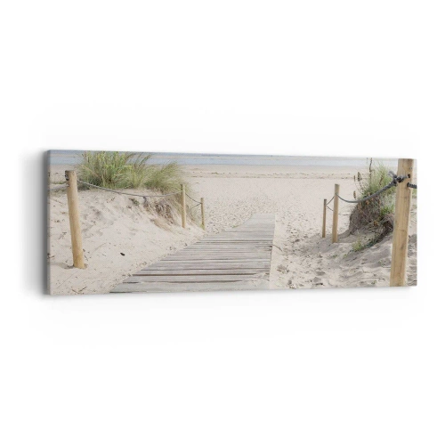 Vászonkép - A horizontig - 90x30 cm