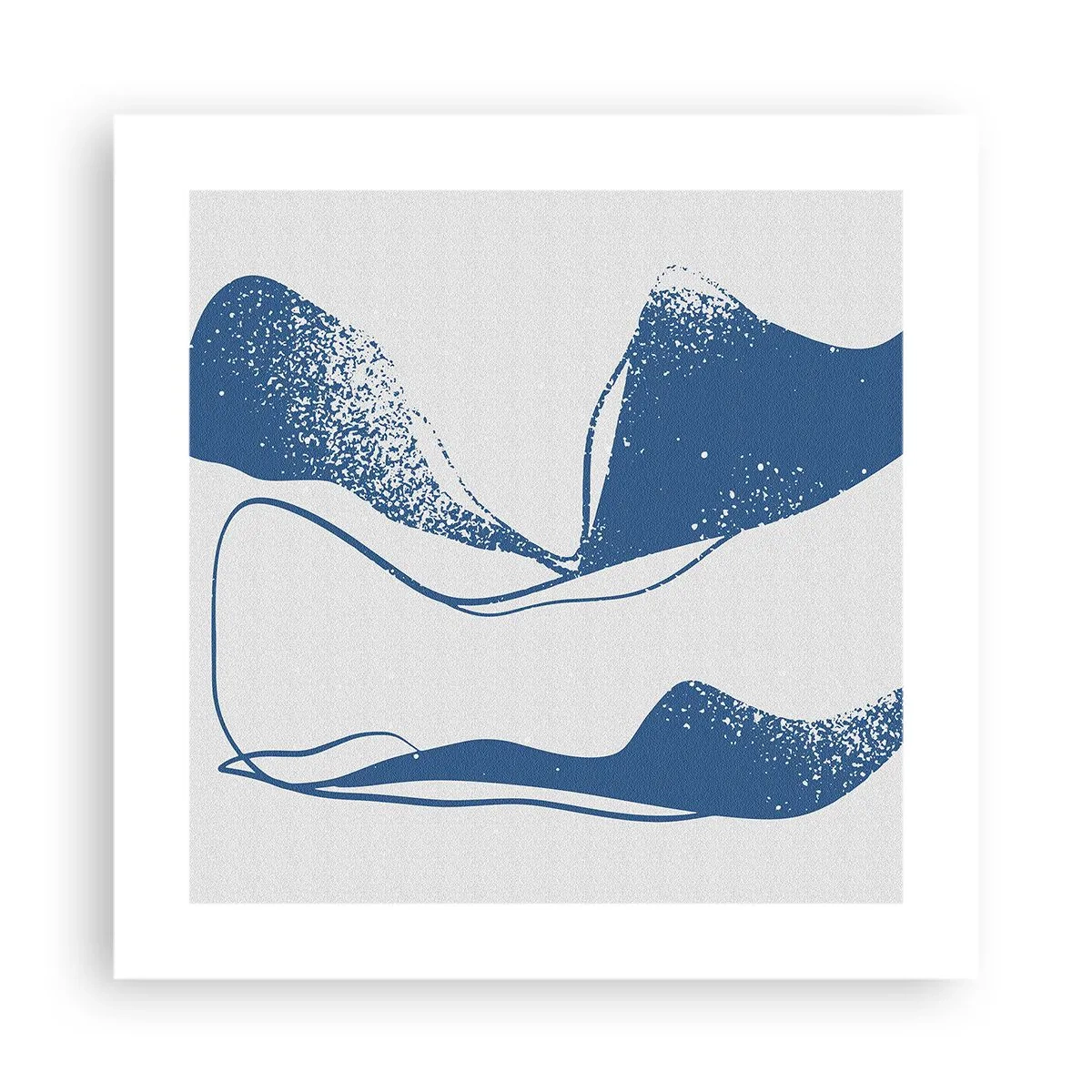 Poszter - Szárnyas absztrakció - 40x40 cm