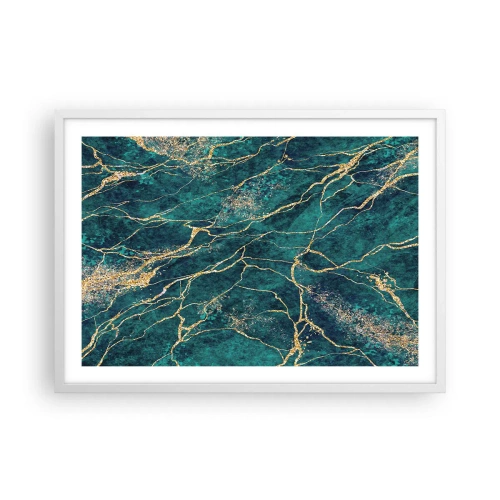 Poszter fekete keretben - Aranybánya - 70x50 cm