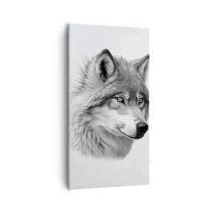 Vászonkép - Alfa - kétségtelenül - 55x100 cm