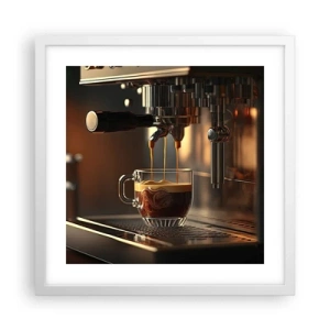 Poszter fekete keretben - Egy érzéki főzet - 40x40 cm
