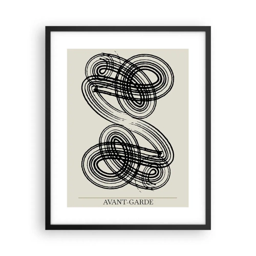 Poszter fehér keretben - Spontán jött ki - 40x50 cm