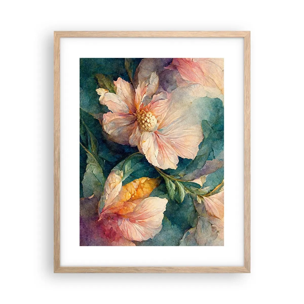 Poszter világos tölgy keretben - A nagyon finomság - 40x50 cm