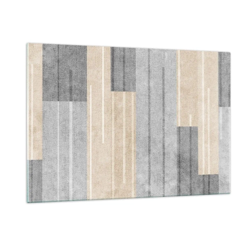 Üveg kép - Kompozíció: tartsa a függőlegeset - 120x80 cm