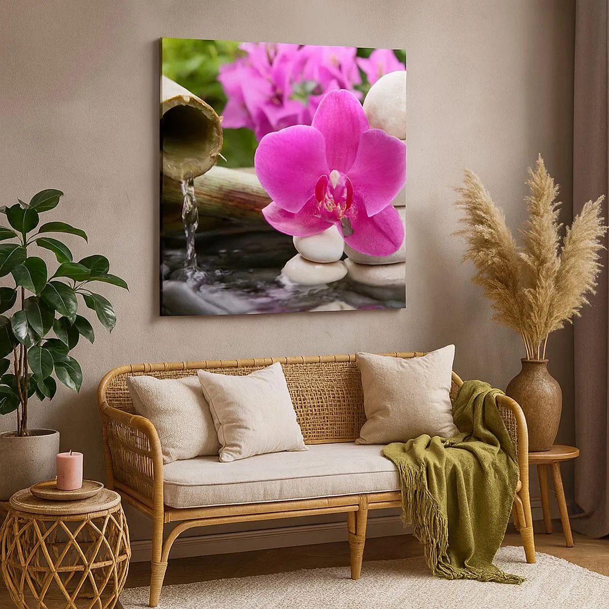 Vászonkép - Már pihensz - 30x30 cm