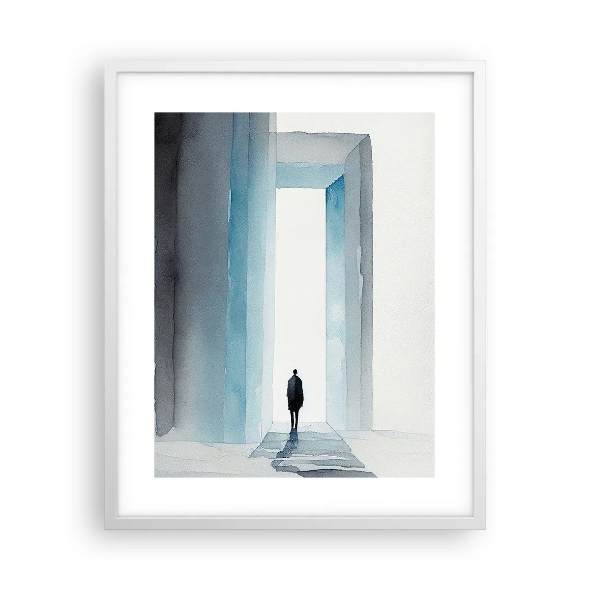 Poszter fekete keretben - Élj korlátok nélkül - 40x50 cm