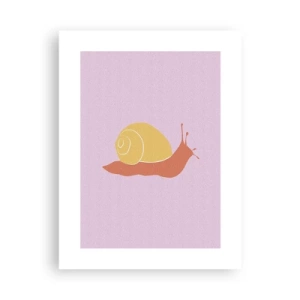 Poszter - Nem kell sietni - 30x40 cm