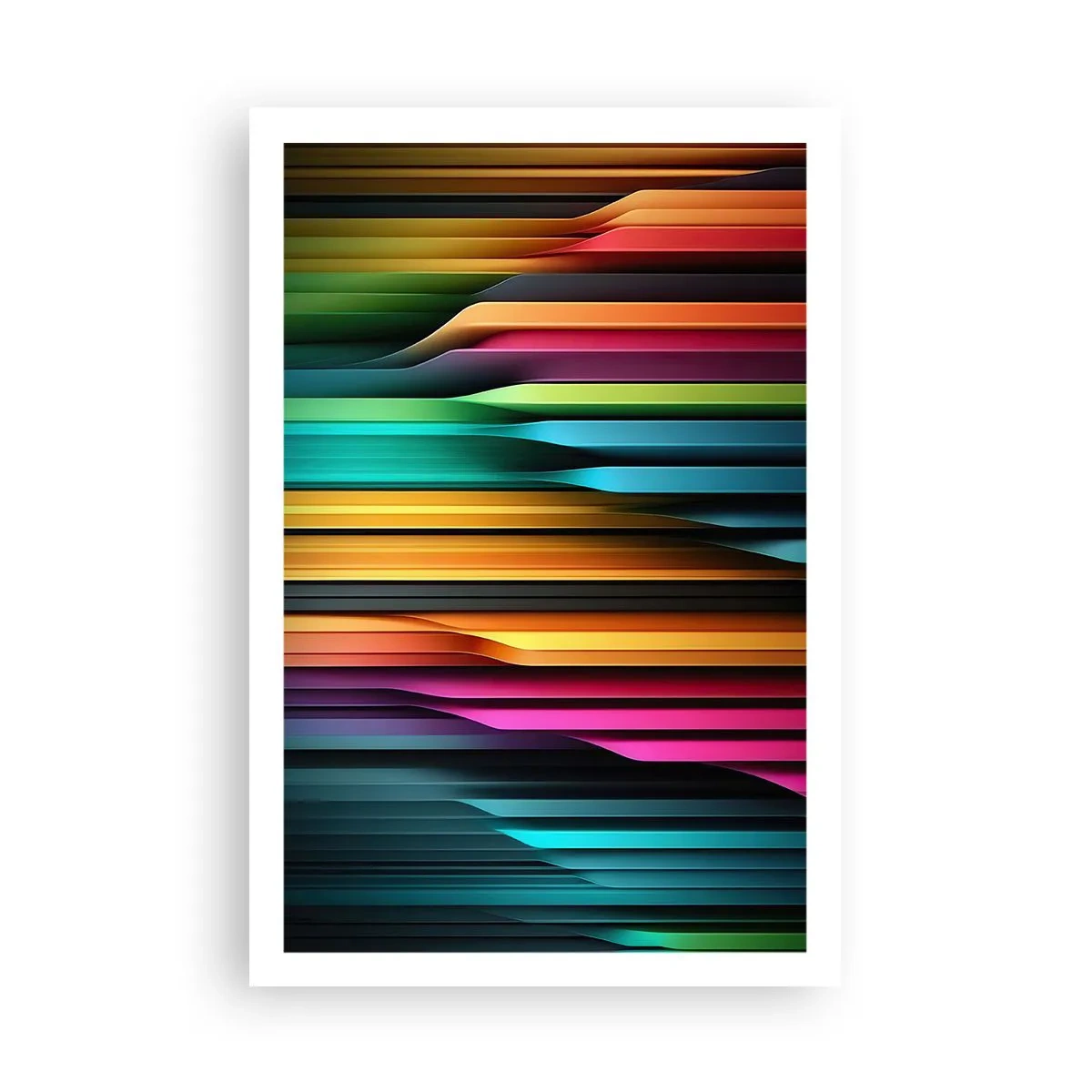 Poszter - Fényorgonák - 61x91 cm