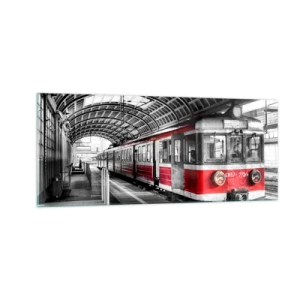 Üveg kép - Talán egy életre szóló utazás? - 100x40 cm