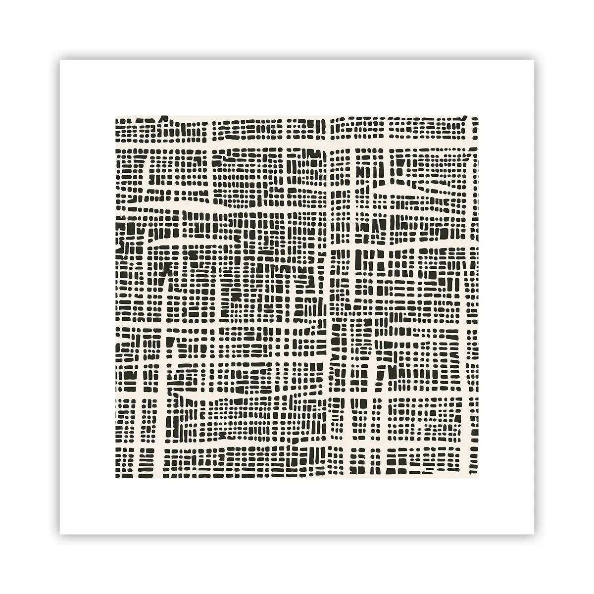 Poszter - Szőtt kompozíció - 30x30 cm