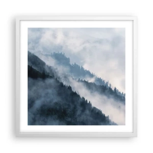 Poszter fekete keretben - A hegyek misztikája - 50x50 cm