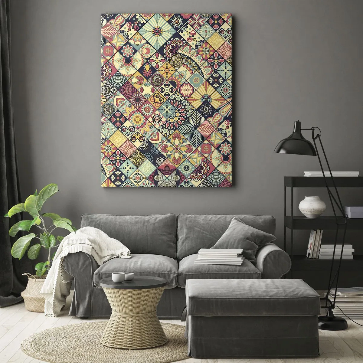 Vászonkép - Marokkói hangulat - 45x80 cm
