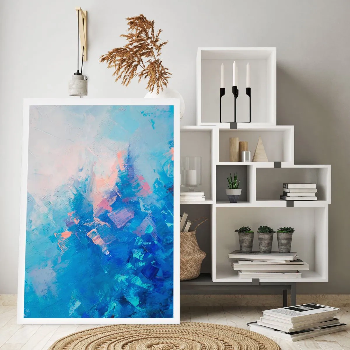 Poszter - Téli absztrakció - 70x100 cm