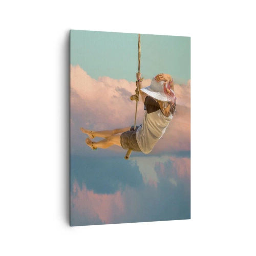 Vászonkép - Szórakozás a fellegekben - 70x100 cm