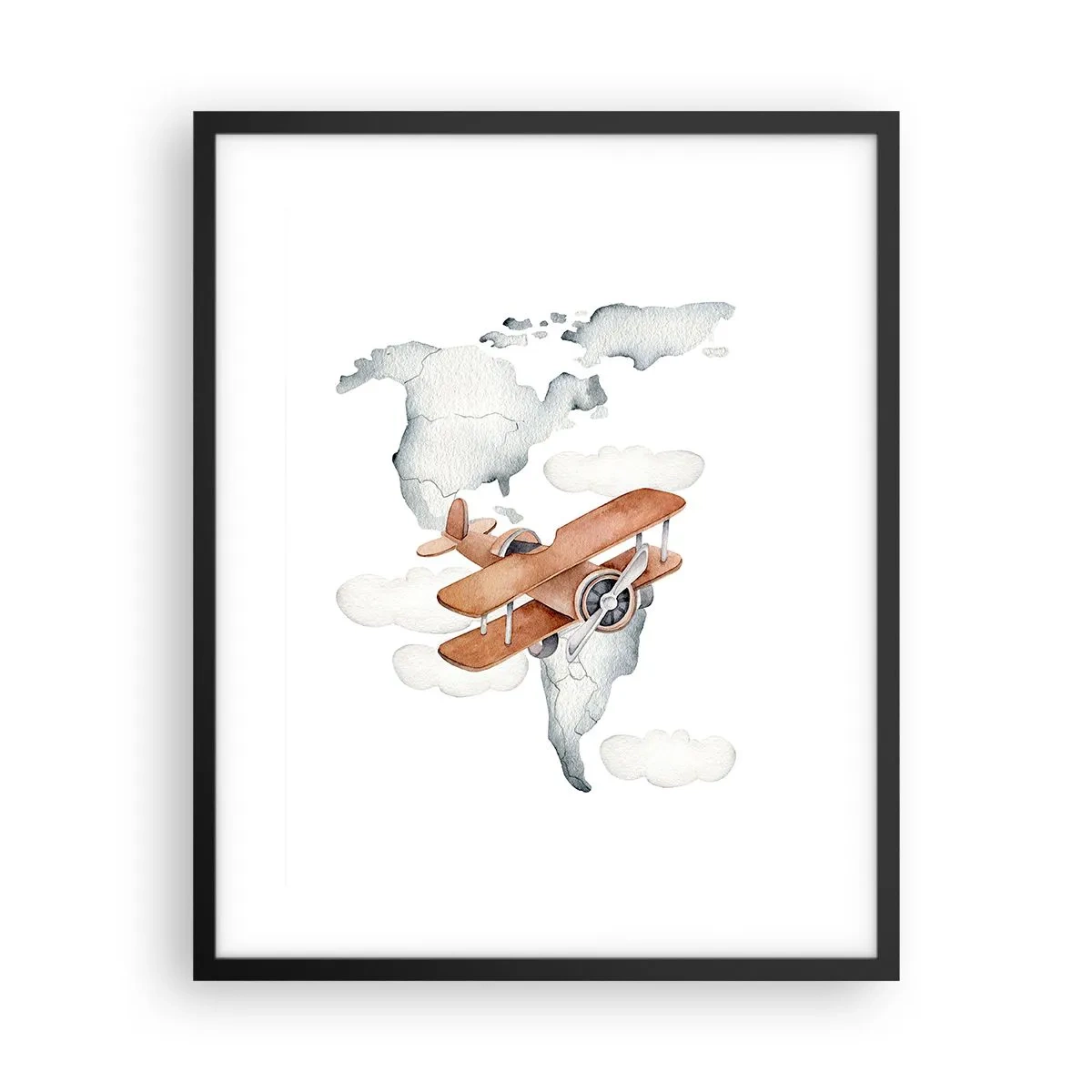 Poszter fehér keretben - Úttörő szellemben - 40x50 cm