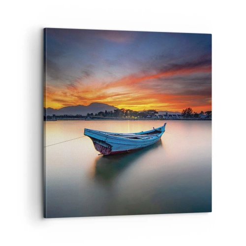 Vászonkép - Jó éjszaka jön - 60x60 cm