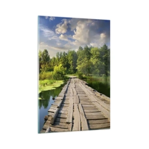 Üveg kép - Nyár, mindenhol nyár - 80x120 cm