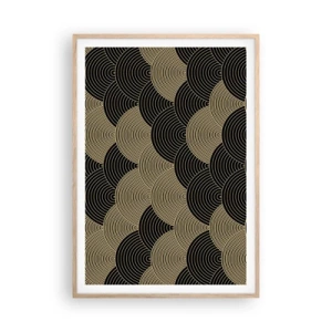 Poszter világos tölgy keretben - Egység a sokféleségben - 70x100 cm