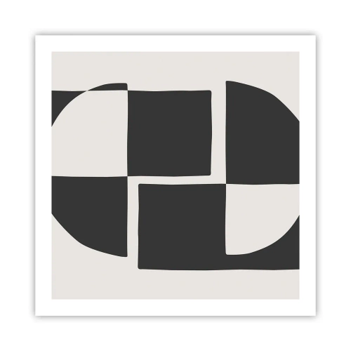 Poszter - Antitézis – szintézis - 60x60 cm