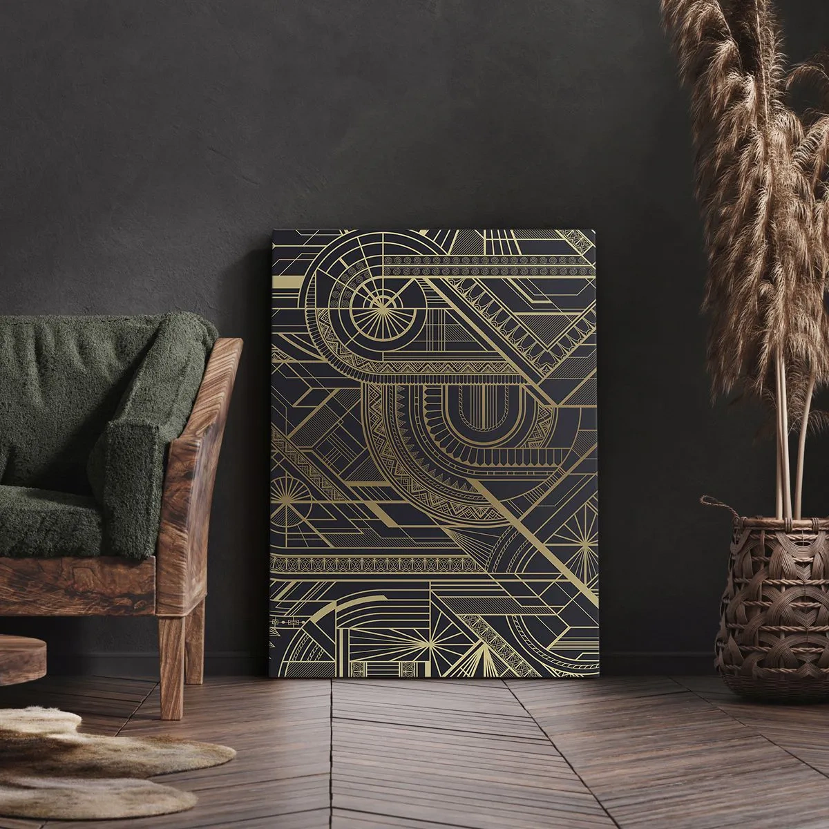 Vászonkép - Koncepciók, ötletek, tervek - 45x80 cm