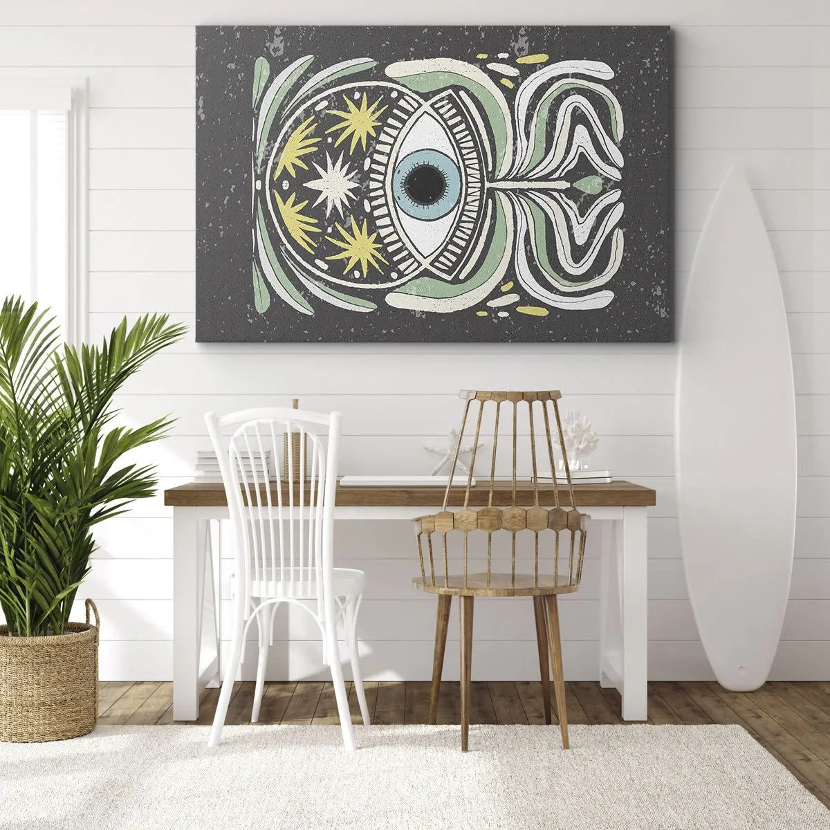Vászonkép - Törzsi rituálék - 70x50 cm