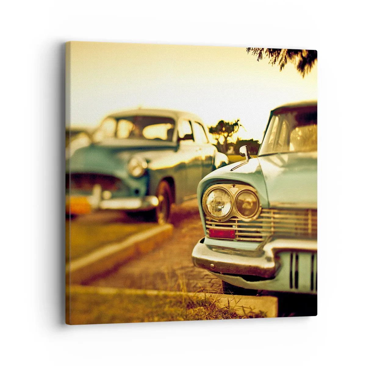 Vászonkép - Várunk és meglátjuk - 40x40 cm