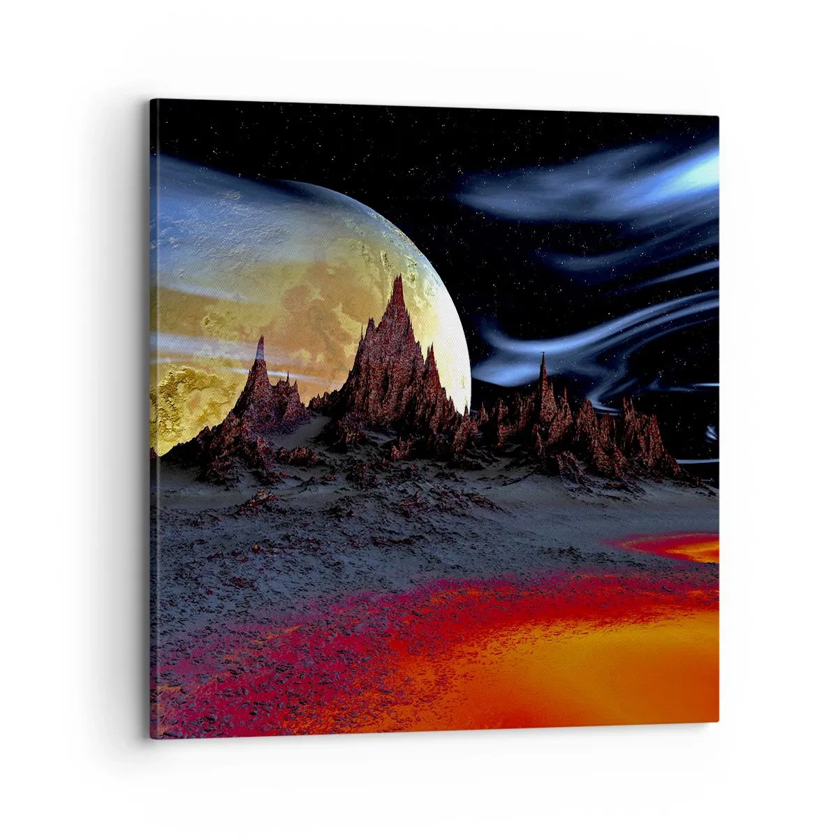 Vászonkép - Ismeretlen világ - 70x70 cm