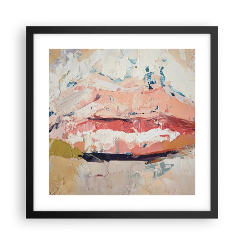 Poszter fehér keretben - Felébreszti az érzékeket - 40x40 cm