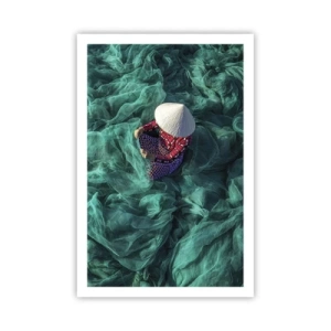 Poszter - A hálók tengerében - 61x91 cm