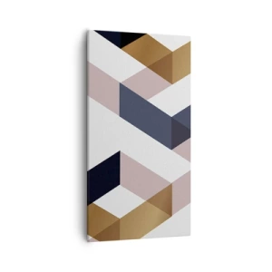 Vászonkép - Síkok és szögek - 55x100 cm