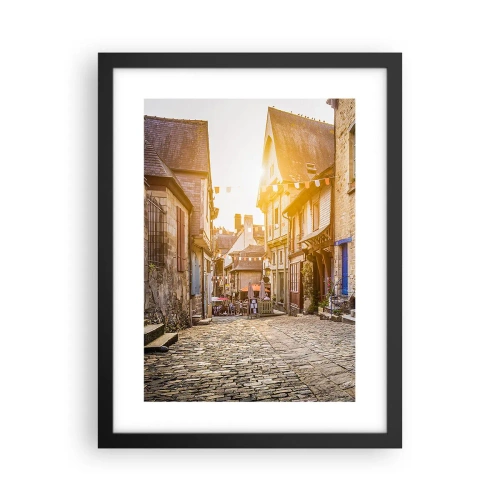 Poszter fehér keretben - A város fehér szelleme - 30x40 cm