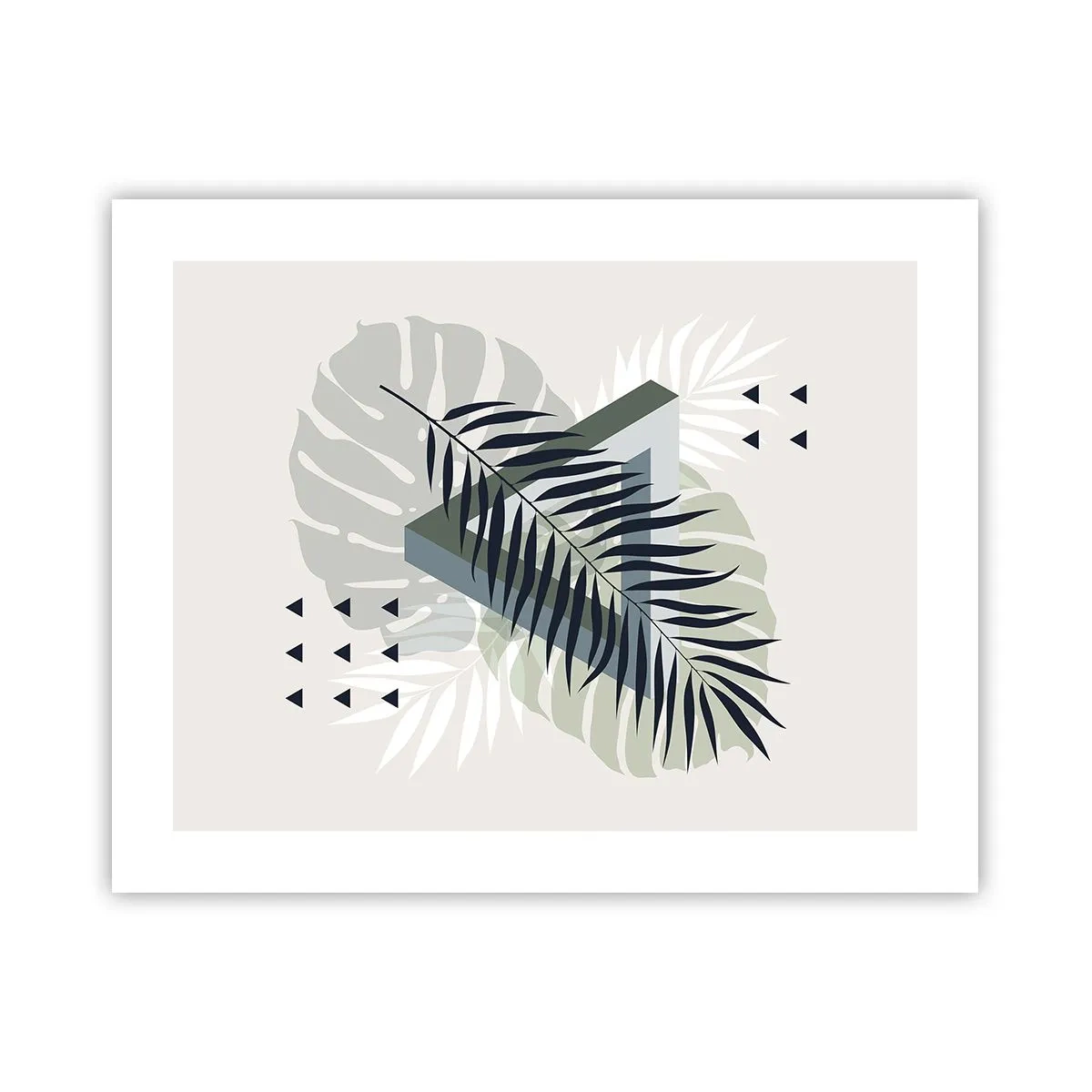 Poszter - Természet és geometria – két rend? - 50x40 cm