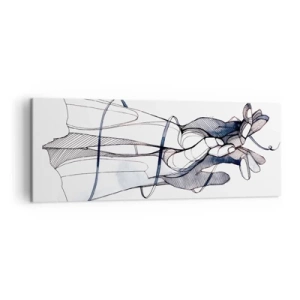 Vászonkép - Érintés tanulmányozása - 140x50 cm