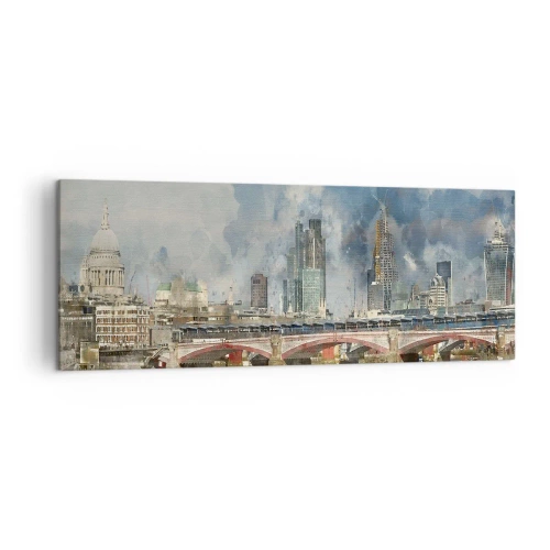 Vászonkép - London teljes pompájában - 140x50 cm