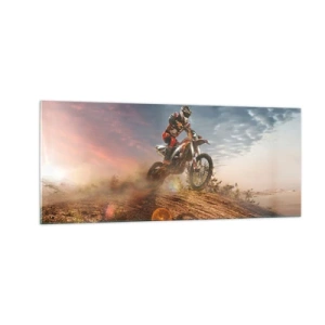 Üveg kép - Győzelemért - 100x40 cm