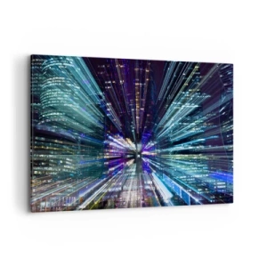 Vászonkép - Átmenet a hipertérbe - 120x80 cm