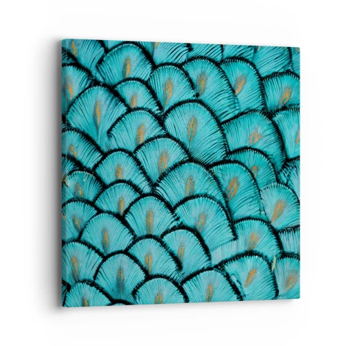Vászonkép - A tollak nagy gálája - 40x40 cm