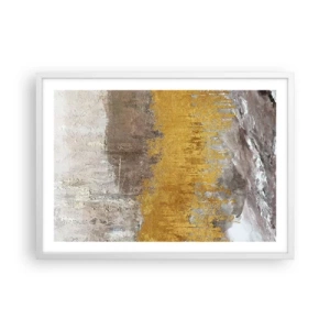 Poszter fekete keretben - Egy aranyszínű fuvallat - 70x50 cm