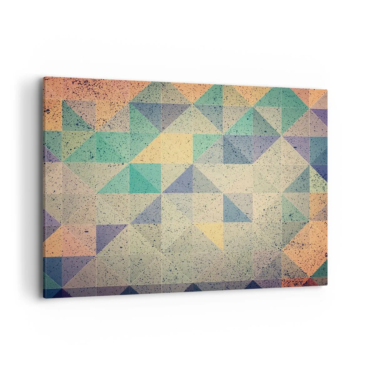 Vászonkép - A háromszögek köztársasága - 100x70 cm