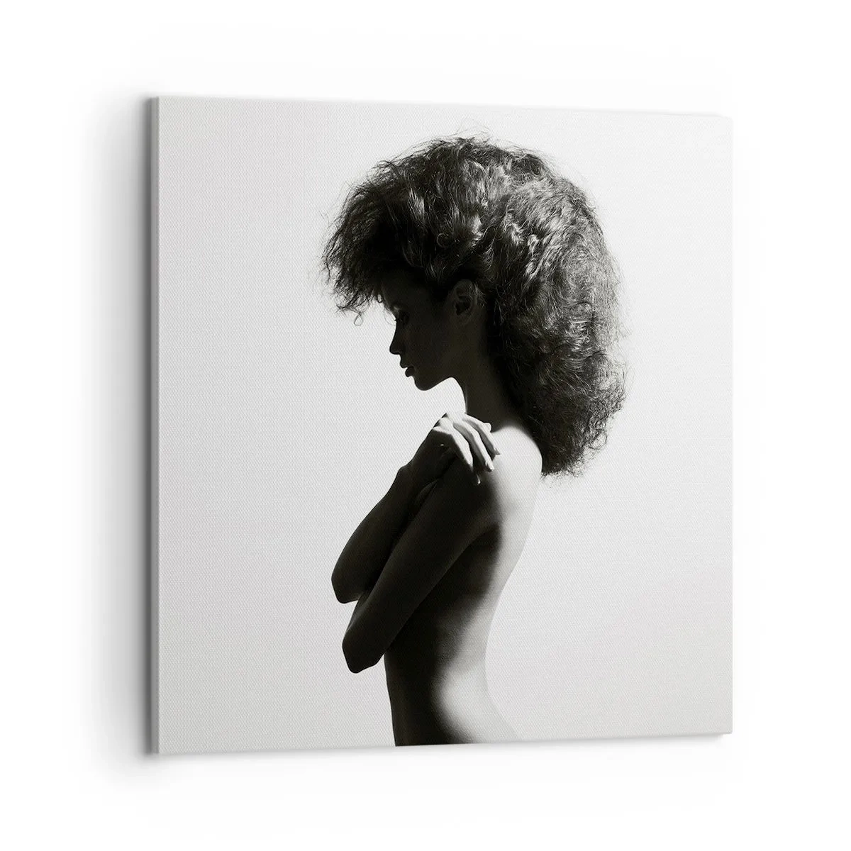 Vászonkép - Mint virág a karcsú száron - 60x60 cm