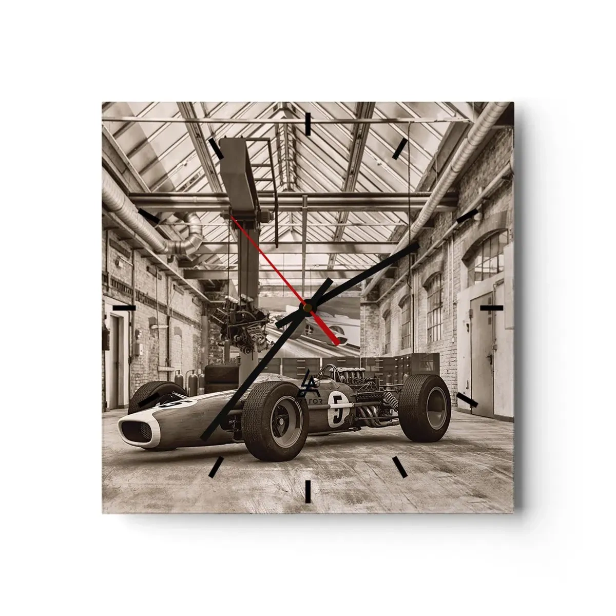 Falióra, Óra - A győztes pihenője - 30x30 cm