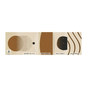 Fotótapéta Minta Standard Eco - A geometriai formák eredetéről - Absztrakció, Darab, Minimalizmus - 100x30 cm