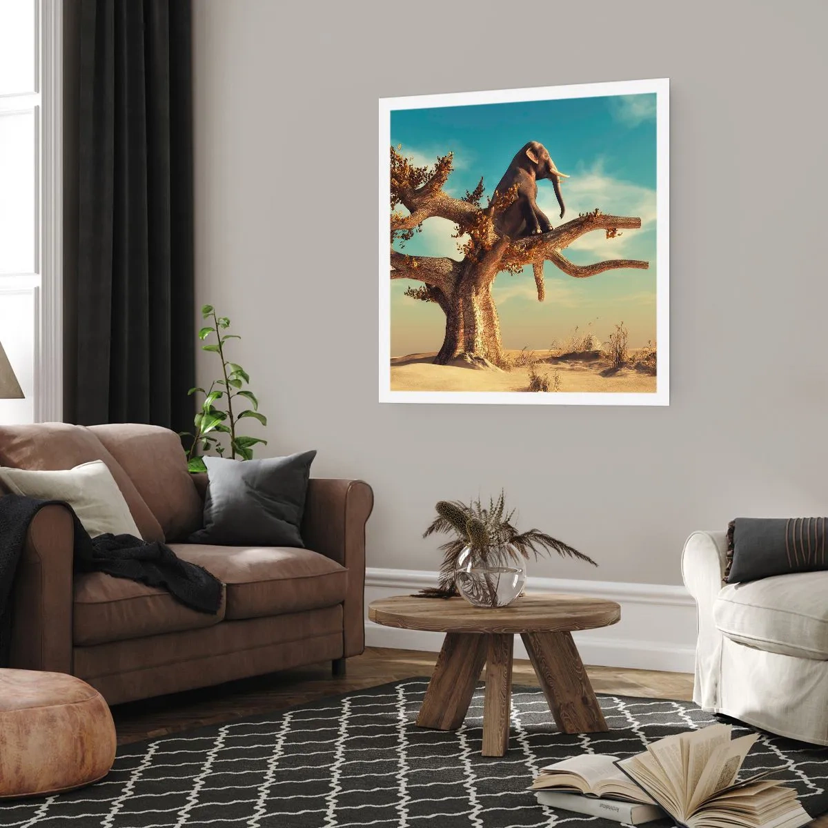 Poszter - Egy új nézőpont - 40x40 cm