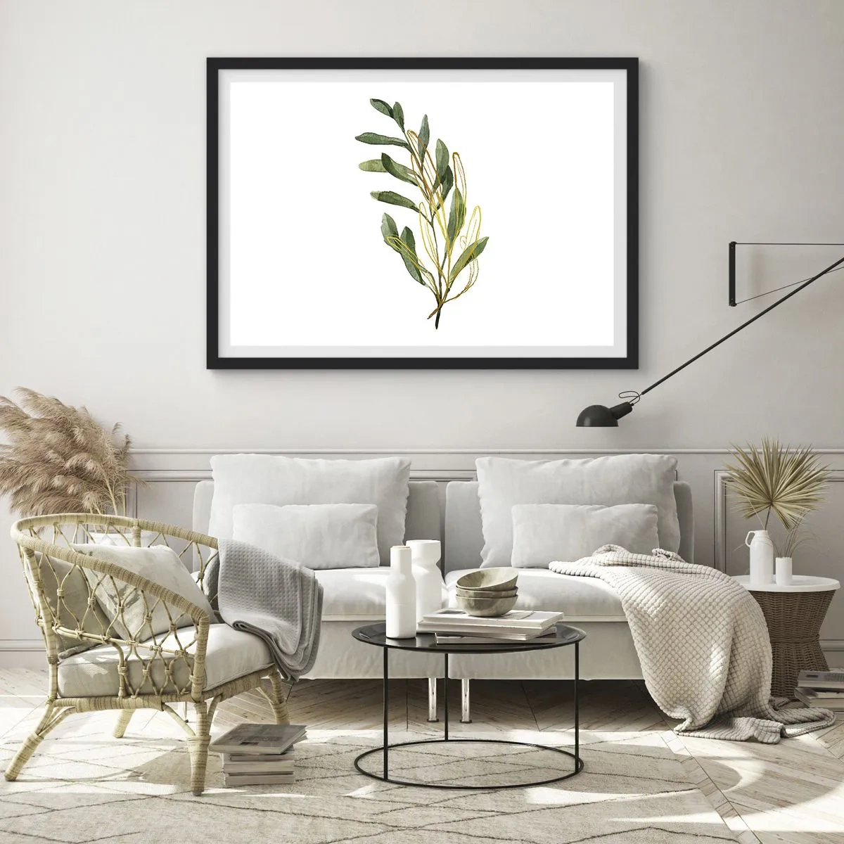 Poszter fehér keretben - Minden, ami jó - 70x50 cm