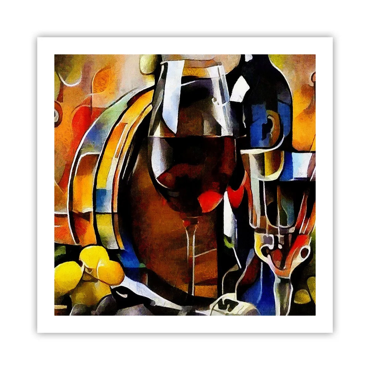 Poszter - A világ is színeket ölt - 60x60 cm