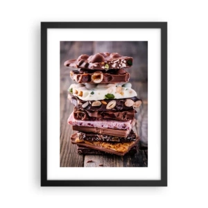 Poszter fehér keretben - Elragadó perspektíva - 30x40 cm