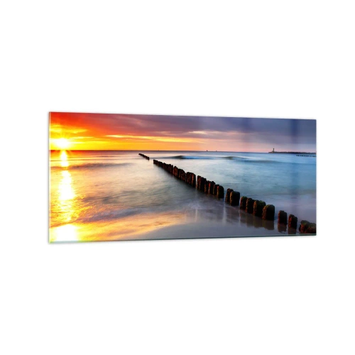 Üveg kép - Halgasd a csendet - 120x50 cm