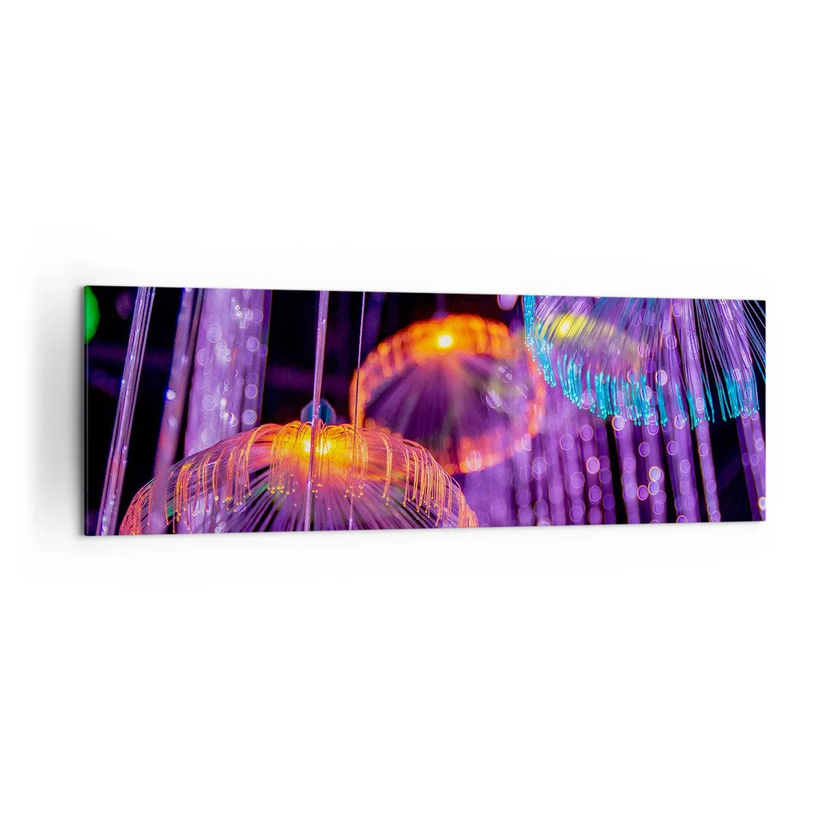 Vászonkép - Világító szökőkút - 160x50 cm