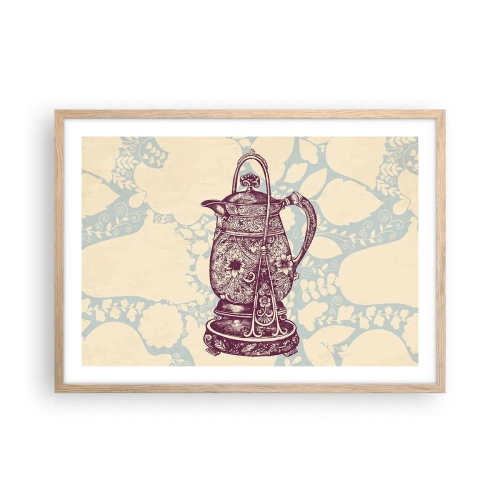 Poszter világos tölgy keretben - A mindennapi élet szépsége - 70x50 cm